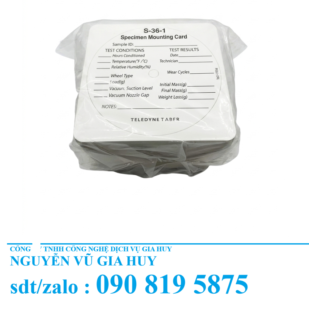 Tấm gắn mẫu S-36-1 hãng Taber – Phụ kiện cho máy mài mòn Taber